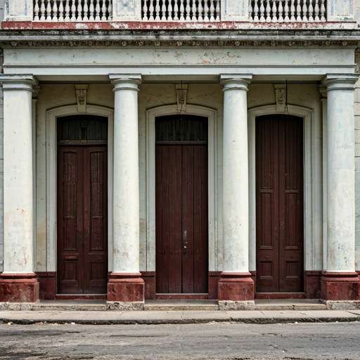 Calle colorida de La Habana
